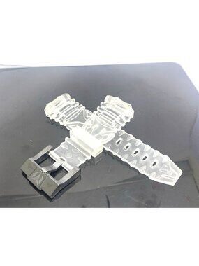 Technomarine Men's Watch Replacement Band Clear Rubber Strap 17/29mm Lug